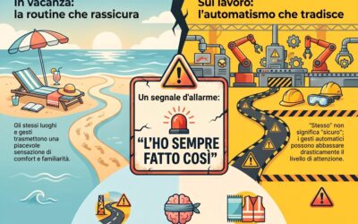 Stessa spiaggia, stesso mare… ma sul lavoro la sicurezza non può essere una routine.
